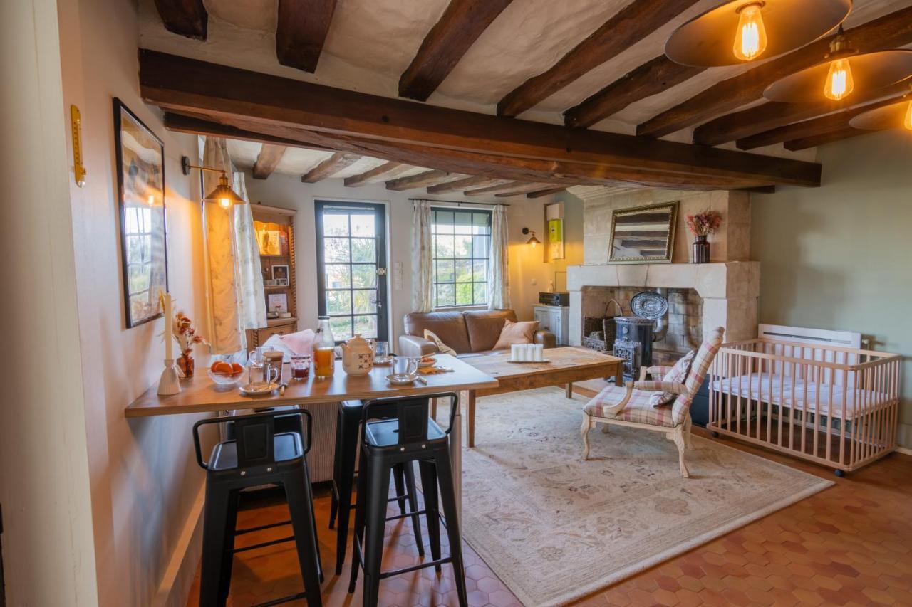 Maison Chaleureuse-Grand Jardin-Proche Saumur Parnay Eksteriør bilde
